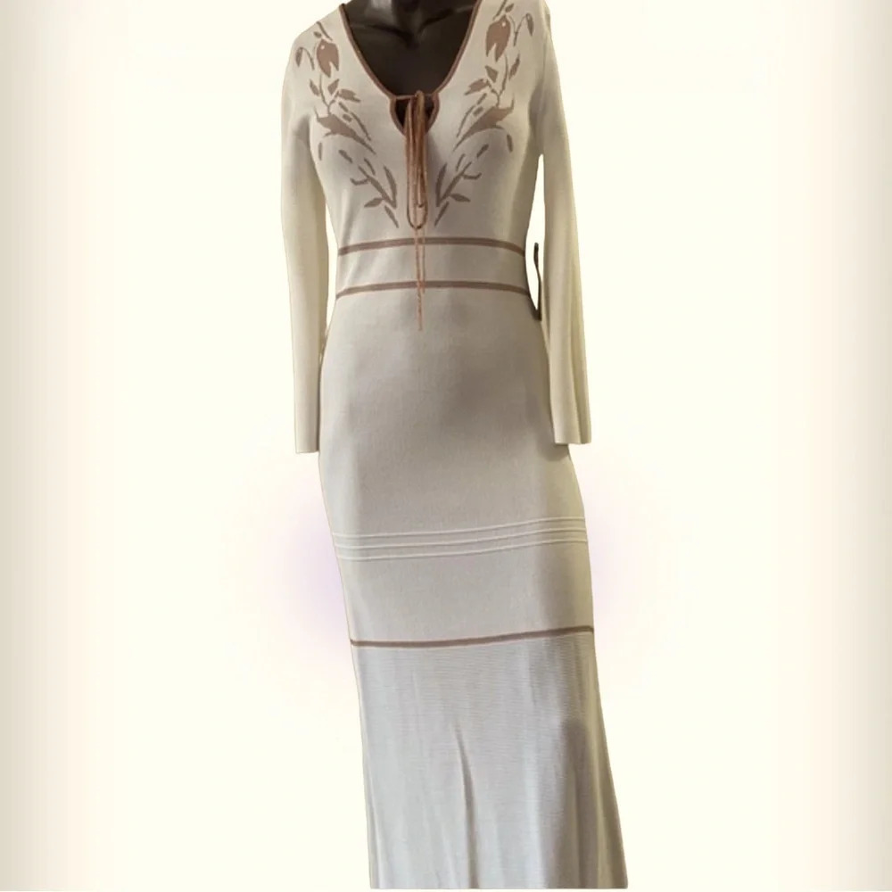 Eva Mendes New York & Company  NYC Long Knit Sweater dress Sz XXL